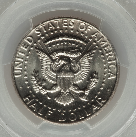 2011 Kennedy half dollar doubled die obverse error showing visible doubling on LIBERTY inscription